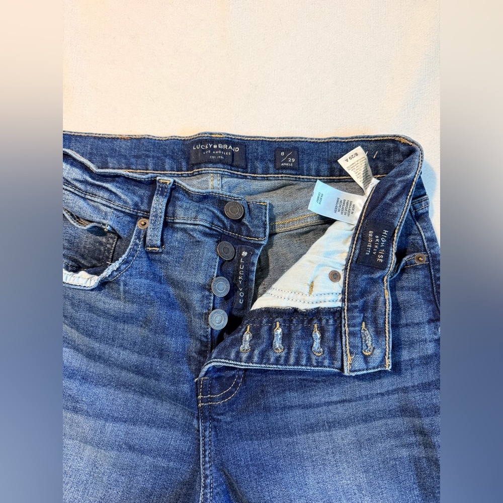 Lucky Brand Indigo Button-Fly Jeans